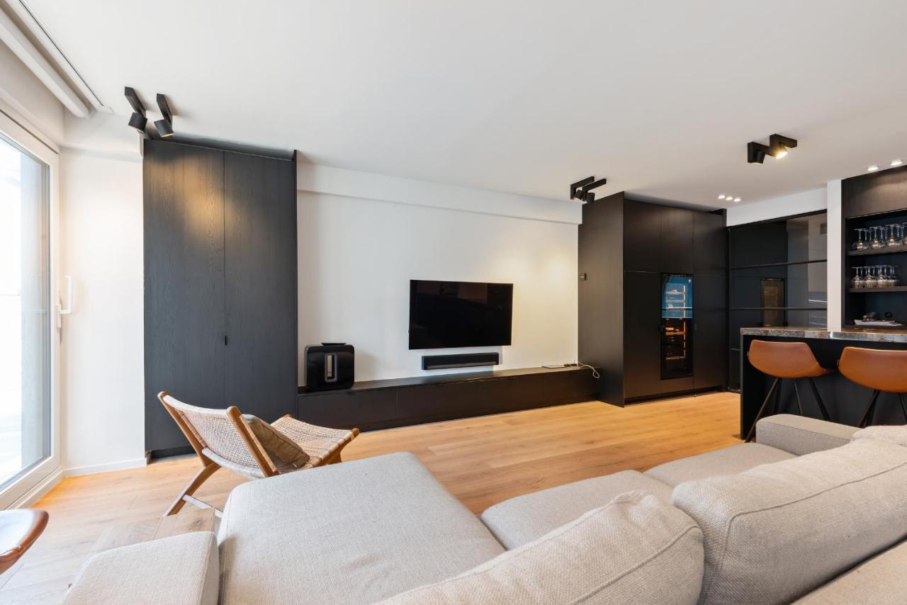 Hyper-luxeappartement, Zeezicht, Centrum, Airco, Optie Hotelservices Apartmán Ostende